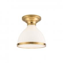 Hudson Valley 2612-AGB - 1 LIGHT SEMI FLUSH