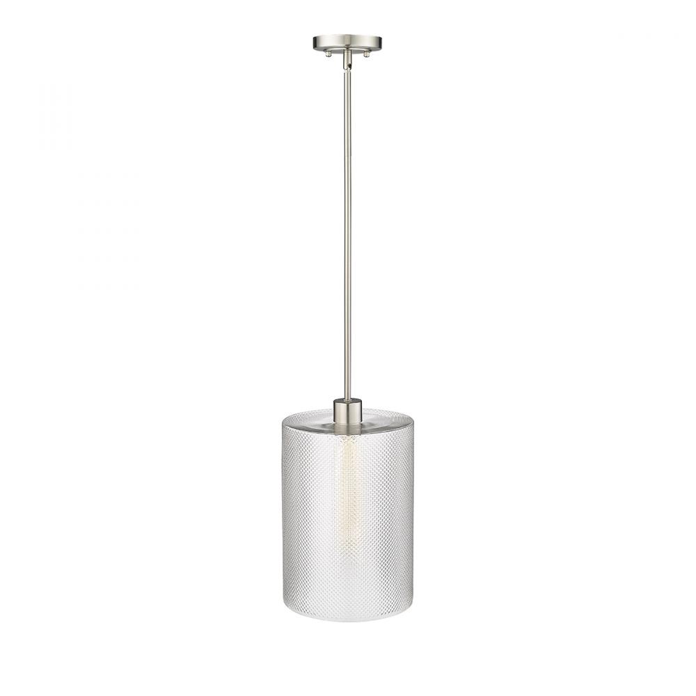 Olena 1-Light Pendant light Brushed Nickel