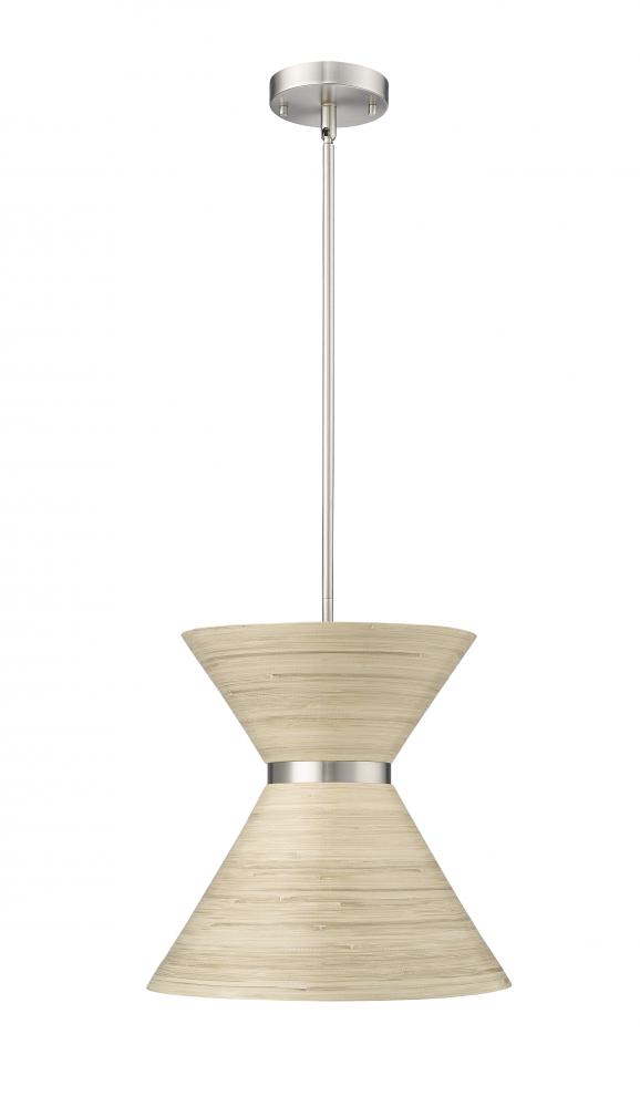 Jaycen 1-Light Pendant light Brushed Nickel