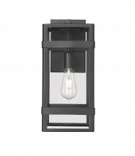 Millennium 10711-PBK - Payton 1-Light Outdoor Wall Sconce Powder Coated Black