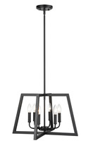 Millennium 8146-MB - 6-Light Pendant light Matte Black