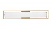 Millennium 7601-MG - Teylor Vanity Light Selectable 3 CCT Integrated LED Modern Gold