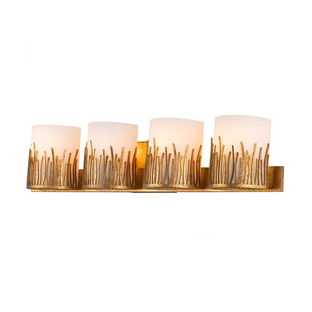 Sawgrass 4 Light Bath Bar in Gold