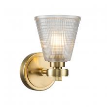 Lucas McKearn BB-GUNNIS1-BB - Gunnislake1 1 Light Bath Light in Brushed Brass