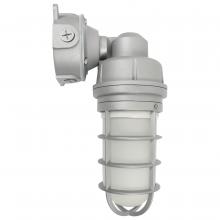 Nuvo 65/550 - LED Adjustable Vapor Tight Fixture; 20W; CCT Selectable 3K/4K/5K; Gray Finish