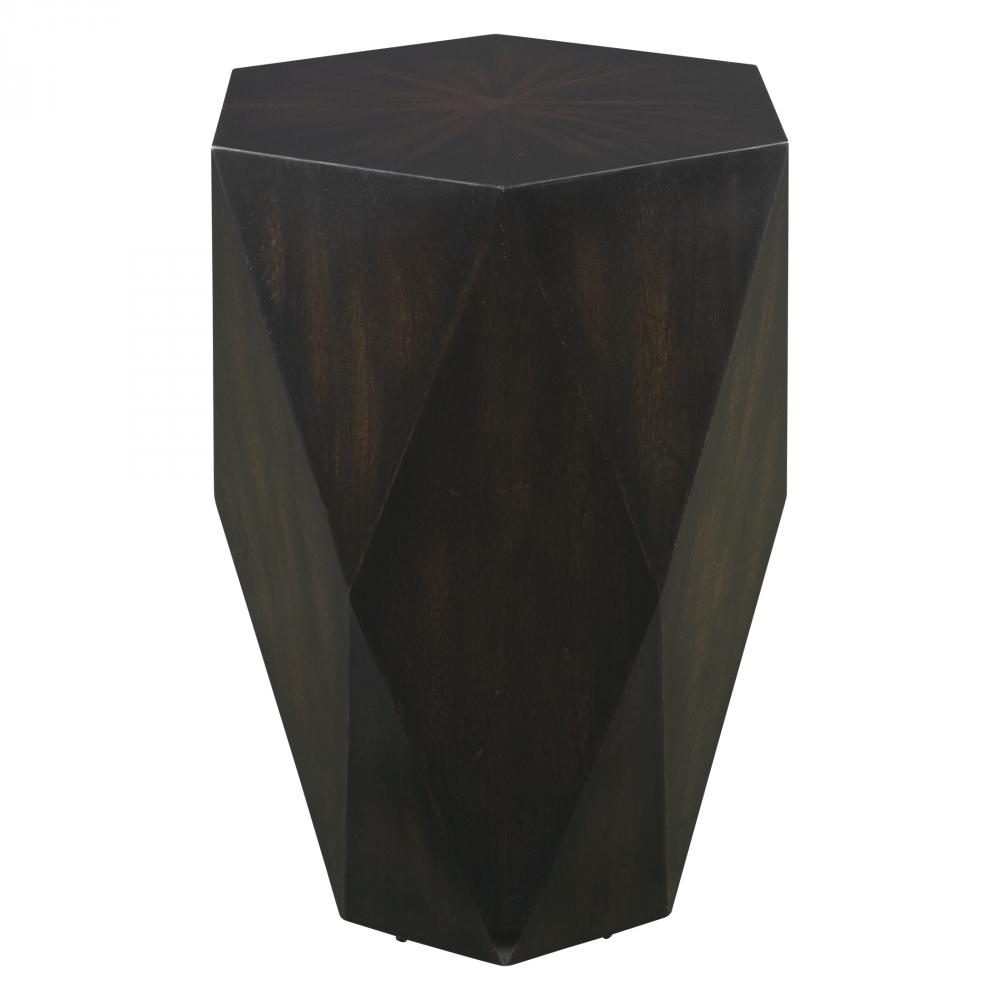 Volker Black Wooden Side Table