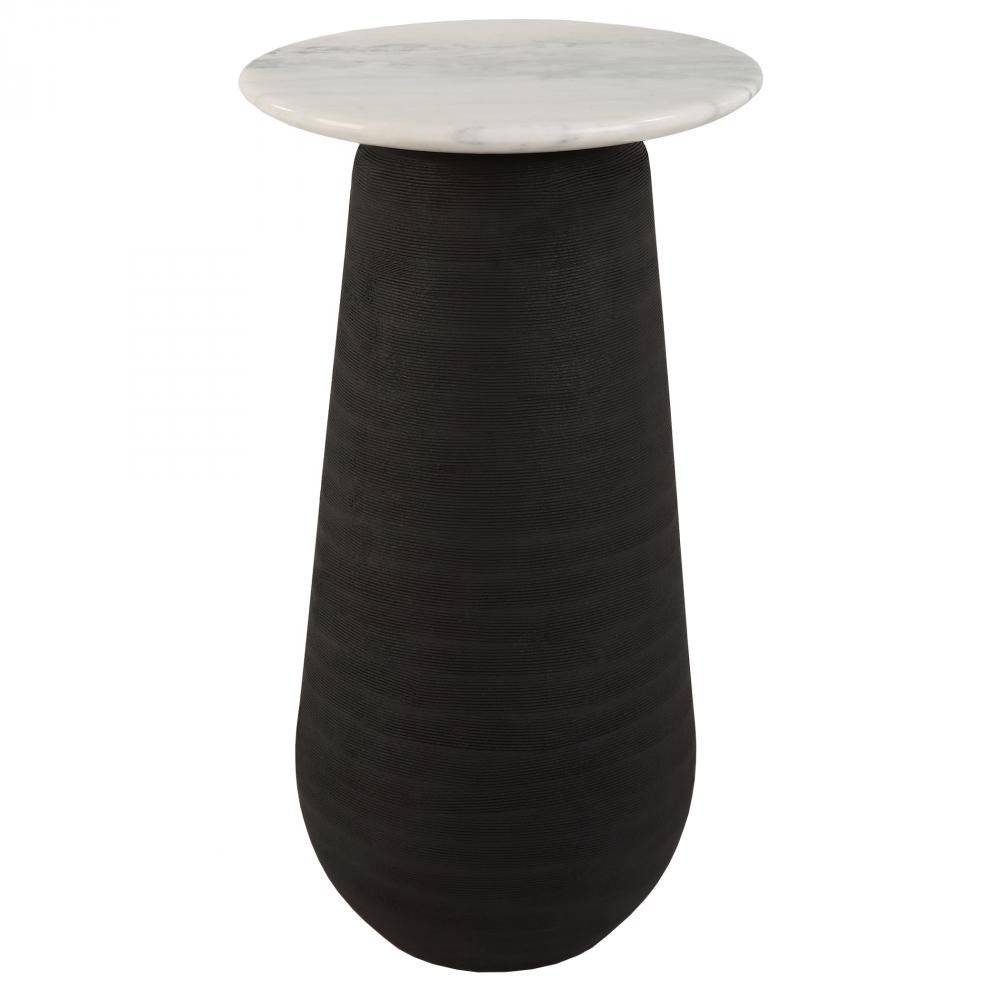 Total Eclipse Marble Accent Table