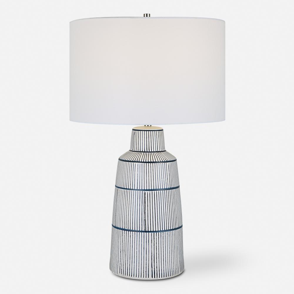 Uttermost Breton Nautical Stripe Table Lamp