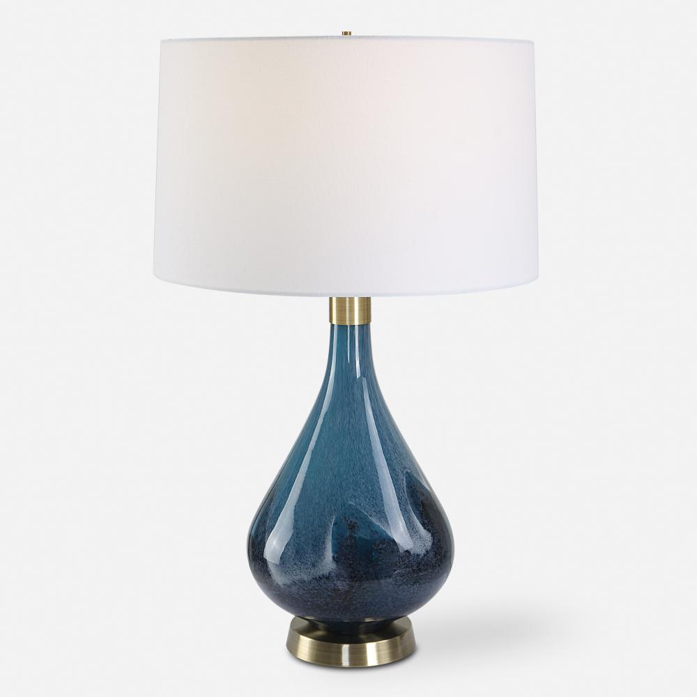 Riviera Art Glass Table Lamp