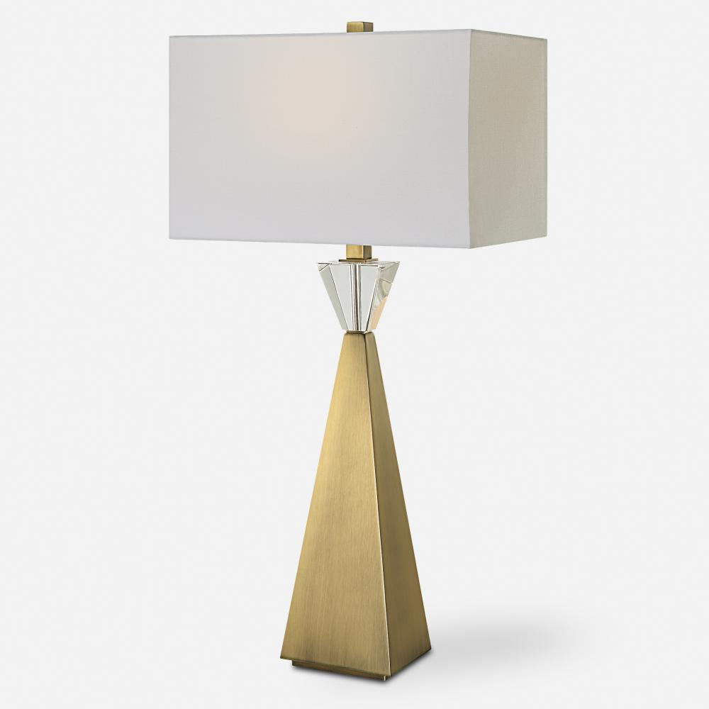 Arete Modern Brass Table Lamp