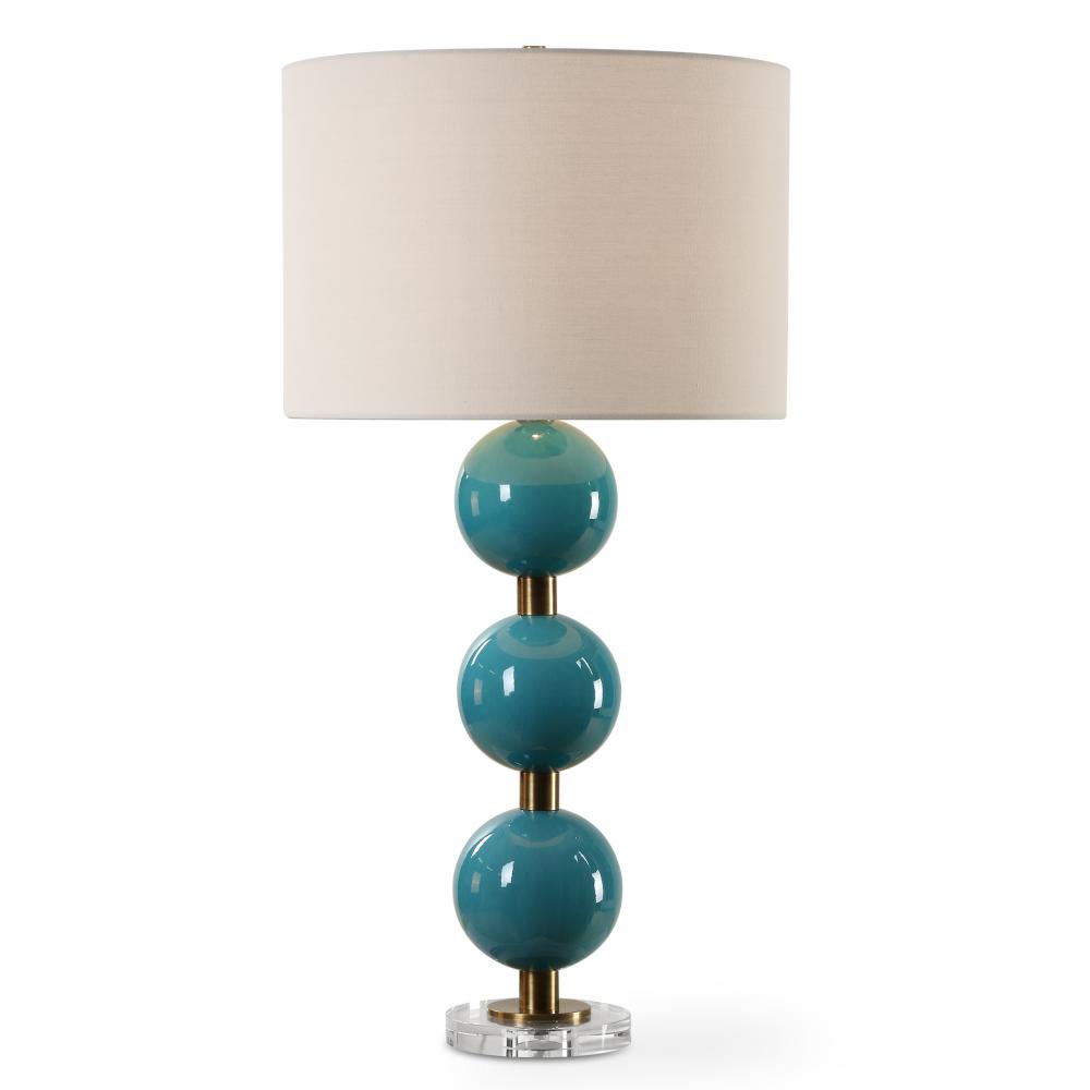 Palawan Blue Glaze Table Lamp