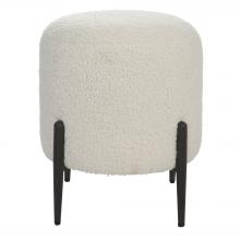 Uttermost 23715 - Arles White Shearling Ottoman