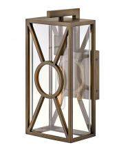 Hinkley 18370BU - Medium Wall Mount Lantern