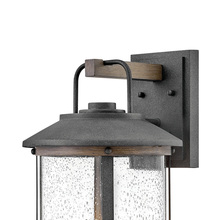 Hinkley Lakehouse LED Outdoor Lantern - Aged Zinc - 2689DZ-LV