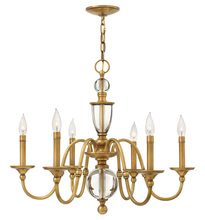 Hinkley 4956HB - Medium Single Tier Chandelier