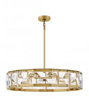 Fredrick Ramond FR30105HBR - Medium LED Drum Chandelier