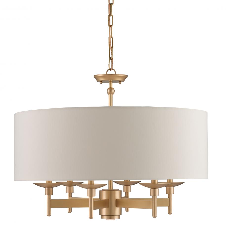 Bering Brass Semi-Flush Mount