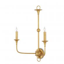 Currey 5000-0214 - Nottaway Gold Double-Light Wal